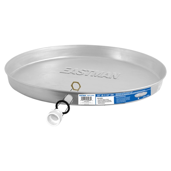 Ez-Flo Eastman Eastman Aluminum Gas Water Heater Pan 22 in. 60086 - main